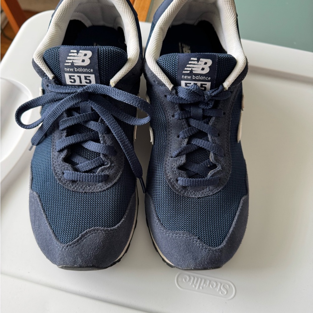New Balance Blue Sneakers Mesh Upper Casual Style